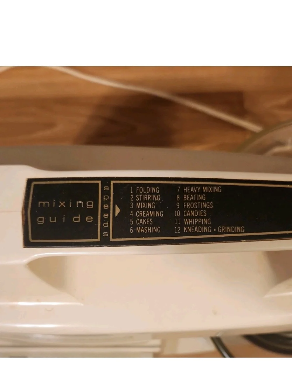 Vintage Oster Cream Stand Mixer with Glass Bowl and Attachments